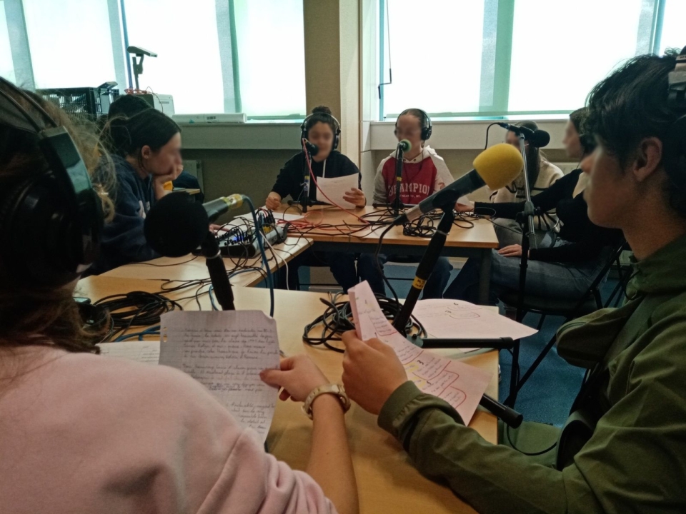 Antoine Guirimand_Atelier Radio_Lycee Firminy_02 | © Louis BRUN